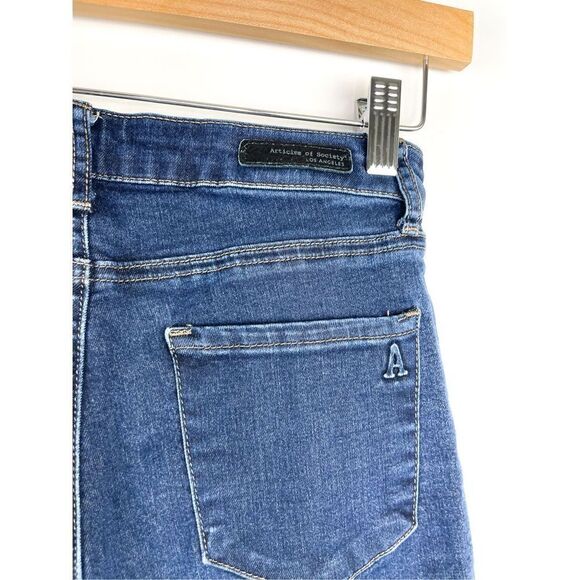Articles of Society Heather High Rise Ankle Skinny Jeans in Carson City Size 26 - Picture 8 of 12